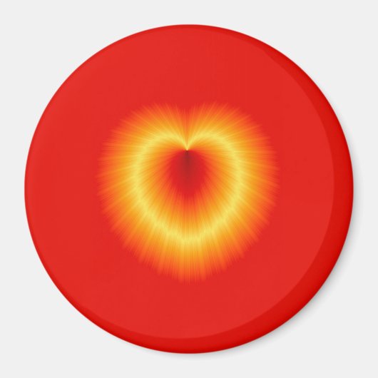 Golden Heart Magnet (Voorkant)