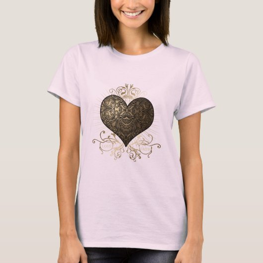 Golden Heart T-shirt (Voorkant)
