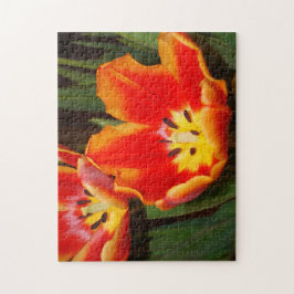 Golden Heart Tulip Puzzle, 11" x 14", 252 pieces Legpuzzel