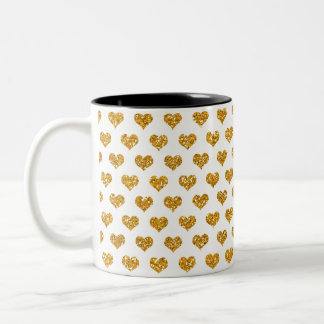 Golden Heart Tweekleurige Koffiemok