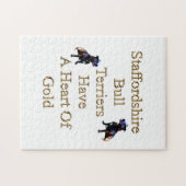 Golden Hearted Staffys, puzzel (Horizontaal)