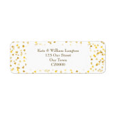 Golden Hearts Etiket (Voorkant)