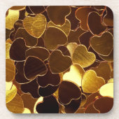 Golden Hearts Onderzetter (Voorkant)