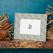 Golden Hearts op zilveren glitters Fotoplaat (Zijkant)