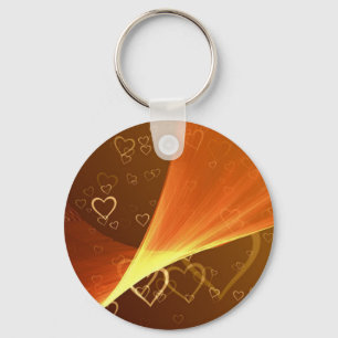 Golden Hearts Sleutelhanger