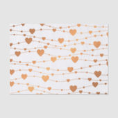 Golden Hearts Tissuepapier (Voorkant)