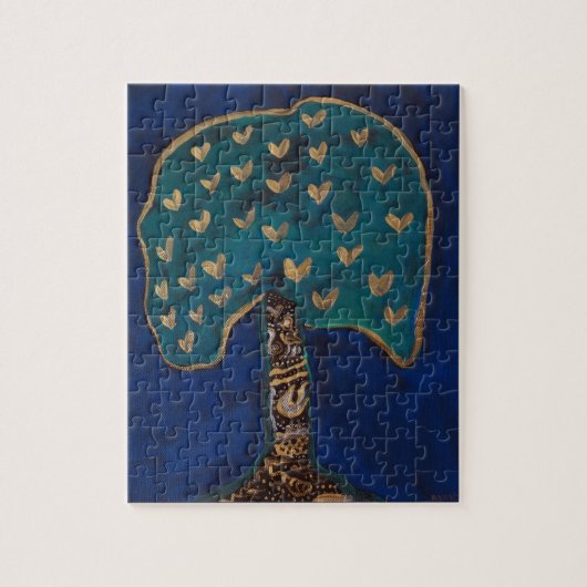 Golden Hearts Tree puzzel (Verticaal)