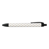 Golden Hearts Zwarte Inkt Pen (Bovenkant)