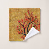 Golden Herfst Bad Handdoek (Wasdoekje)