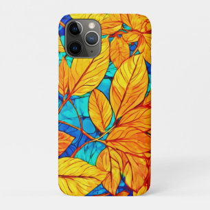 Golden Herfst Foliage: Heldere Bladeren Schilderen Case-Mate iPhone Case