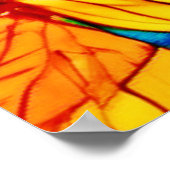 Golden Herfst Foliage: Heldere Bladeren Schilderen Poster (Hoek)