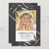 Golden Herfst | Foto-Afstuderen Kaart (Voorkant / Achterkant)