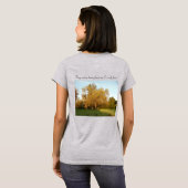 Golden herfst Thousand Oaks Park tree T-shirt (Achterkant volledig)