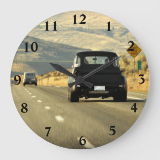 Golden Highway Clock Grote Klok