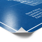 Golden Hind - Schip Blauwdruk Plannen ABD Foto Afdruk (Hoek)