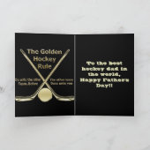 Golden Hockey Rule Kaart (Binnen)