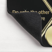 Golden Hockey Rule Mousepad Muismat (Hoek)