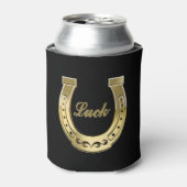 Golden hoefijzer blikjeskoeler (Blikje Voorkant)