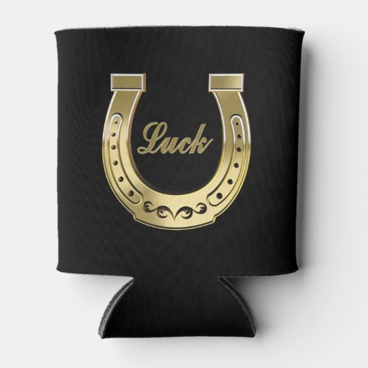 Golden hoefijzer blikjeskoeler (Voorkant)