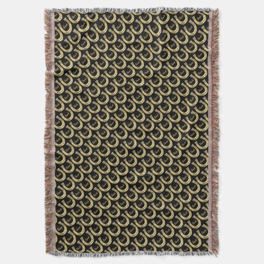 Golden hoefijzer deken (Voorkant Verticaal)