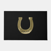 Golden hoefijzer deurmat (Voorkant)