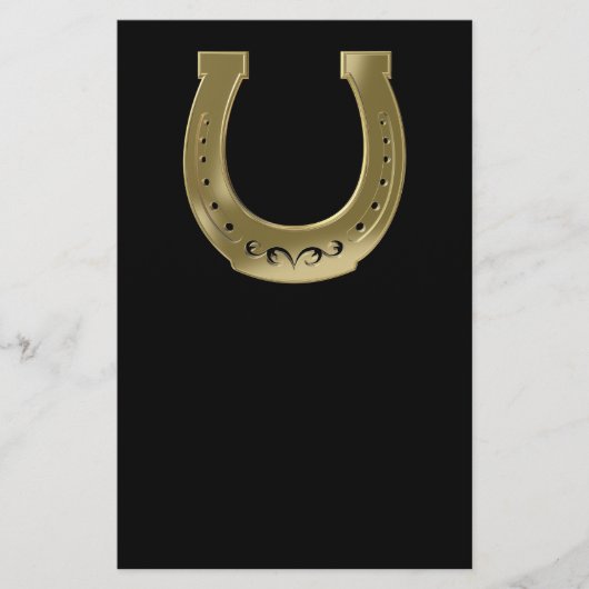 Golden hoefijzer flyer (Voorkant)