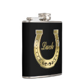 Golden hoefijzer heupfles (Rechts)