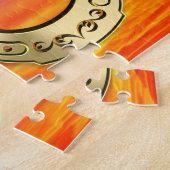 Golden hoefijzer legpuzzel (Zijkant)