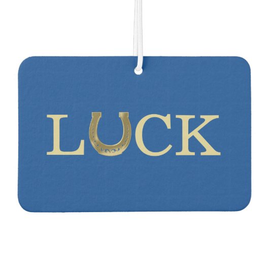 Golden hoefijzer luchtverfrisser (Voorkant)