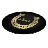 Golden hoefijzer snijplank (Hoek)