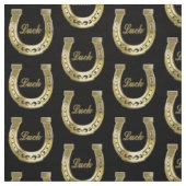 Golden hoefijzer stof (Swatch)
