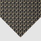 Golden hoefijzer tissuepapier (Detail)