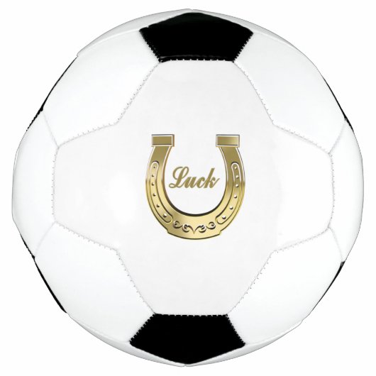 Golden hoefijzer voetbal (Voorkant)