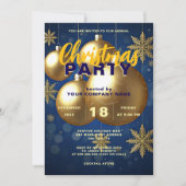 Golden Holiday Cheer - Een feestelijk kerstfeest Kaart (Voorkant)