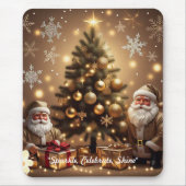"Golden Holiday Delight" Muismat (Voorkant)