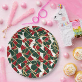 Golden Holiday Elegance Christmas Paper Bord (Feest)