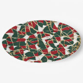 Golden Holiday Elegance Christmas Paper Bord (Gekanteld)