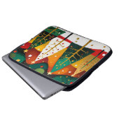 Golden Holiday Grove Laptop Sleeve (Voorkant onderkant)