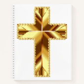 GOLDEN HOLY CROSS NOTITIEBOEK (Voorkant)