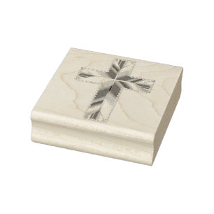 GOLDEN HOLY CROSS RUBBERSTEMPEL
