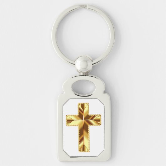 GOLDEN HOLY CROSS SLEUTELHANGER (Voorkant)
