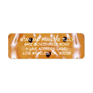 Golden Honey Beer Gezicht Etiket