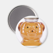 Golden Honey Beer Gezicht Uitzicht Magneet (Voorkant / Achterkant)