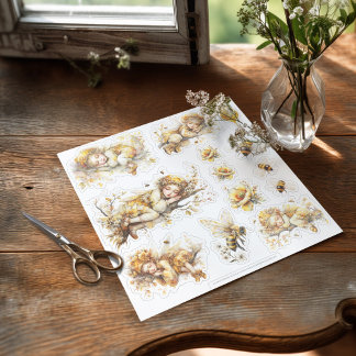 Golden Honey Fairy World - 2a The sleeping fairies Sticker