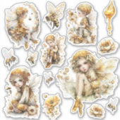Golden Honey Fairy World – 3a The Awakening Sticker (Voorkant)