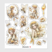 Golden Honey Fairy World – 3a The Awakening Sticker (Vel)