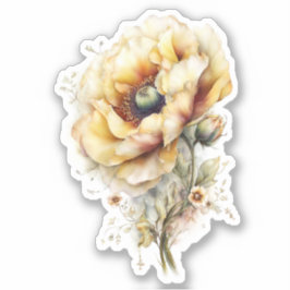 Golden Honey Fairy World – Flowers Sticker