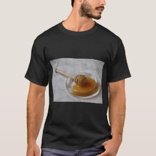 Golden Honey Flower Style T-shirt