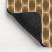 Golden Honey Metallic Ribbons Mousepad Muismat (Hoek)