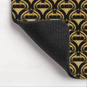 Golden Honey Retro Cool Mousepad Muismat (Hoek)